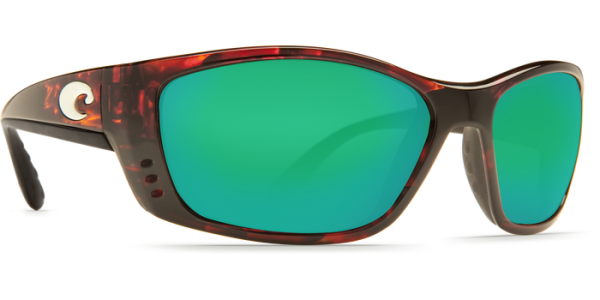 Purchase Buy Costa Fisch Sunglasses Online Polarized Costa Del Mar Glasses For Sale Costa Del Mar Fisch Polarized Sunglasses Tortoise Green Mirror Poly